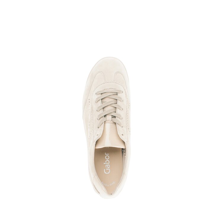 Sneakers basse beige #5