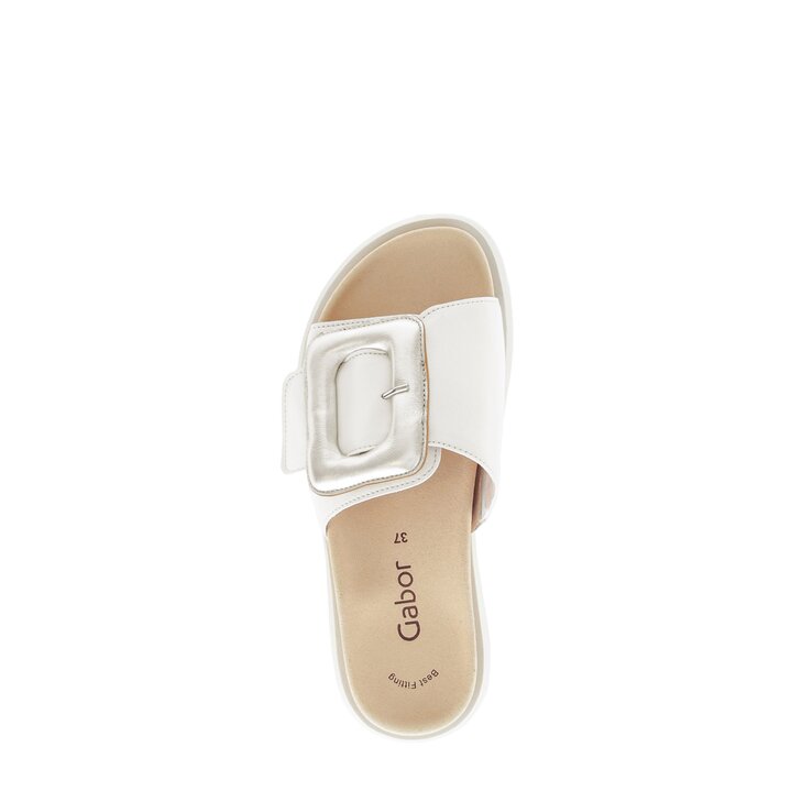 Pantolette creme #5