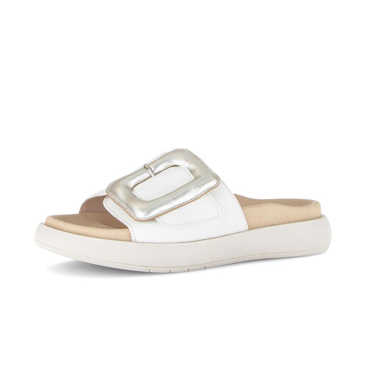 Pantolette creme #2