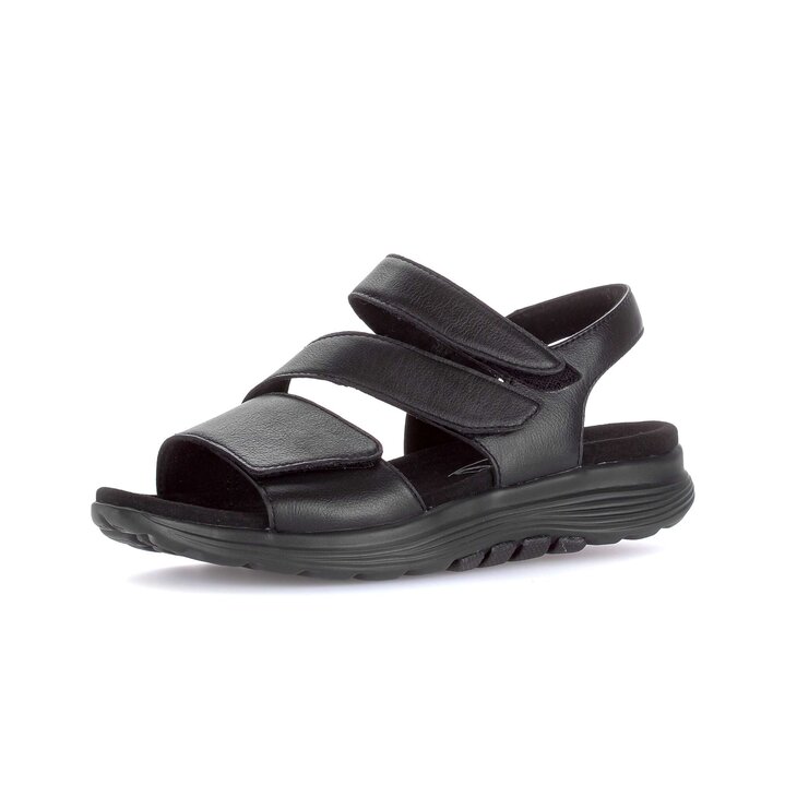 Sandal met riempjes zwart #2