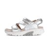 Trekkingsandale silber