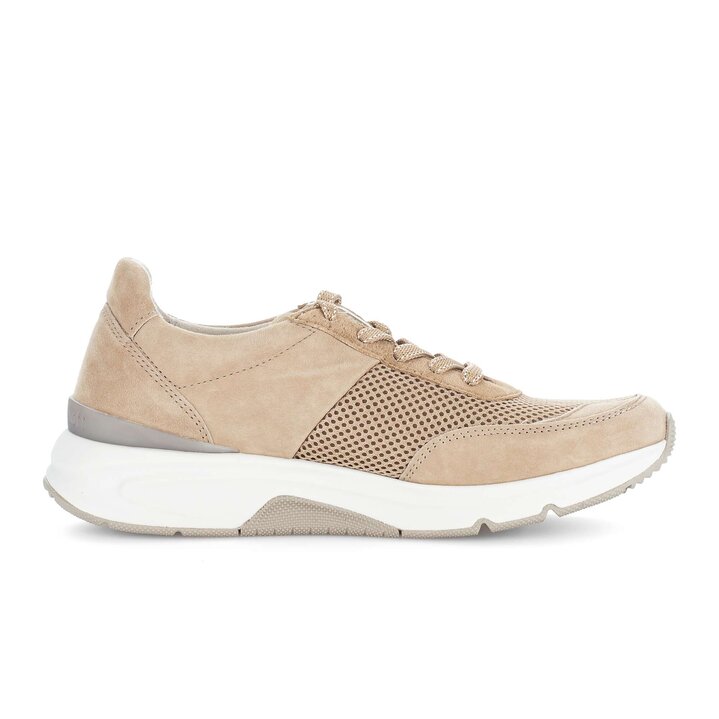Sneakers basse beige #1