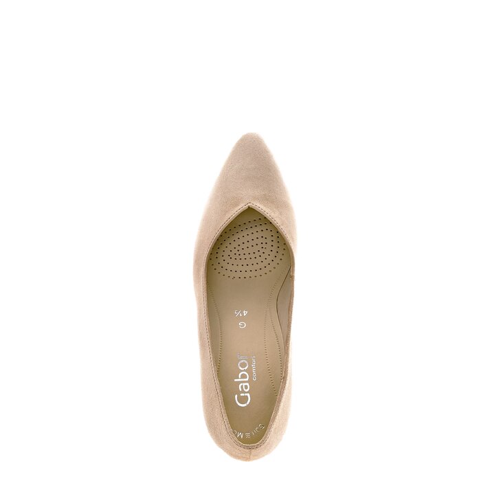 Eleganter Pump beige #5