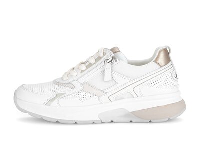 Lage sneaker wit
