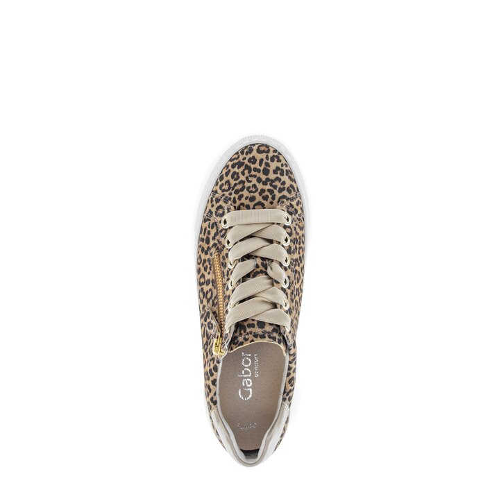 Sneakers basse beige #5