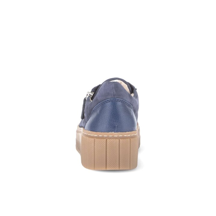 Lage sneaker blauw #3