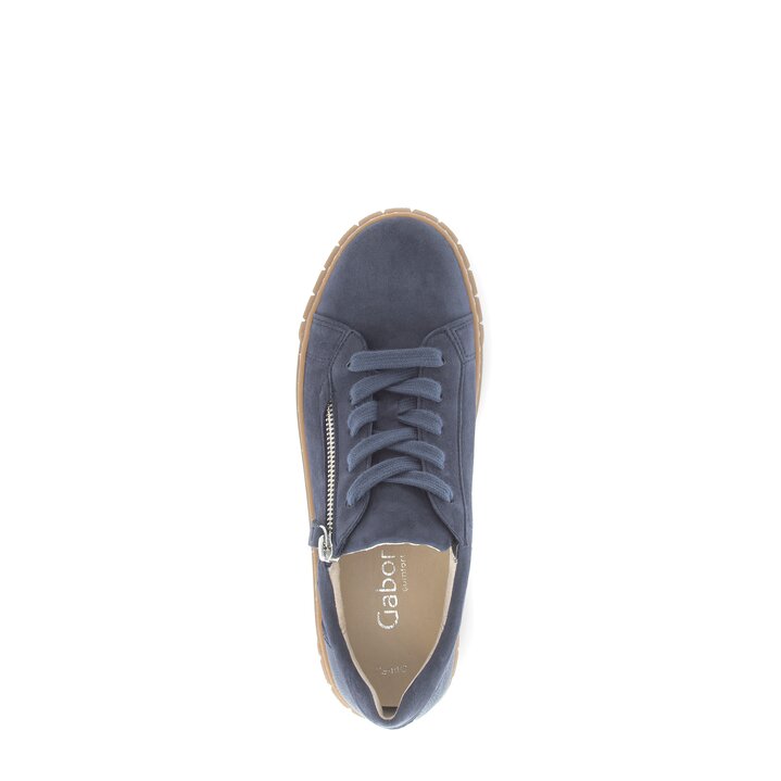 Lage sneaker blauw #5