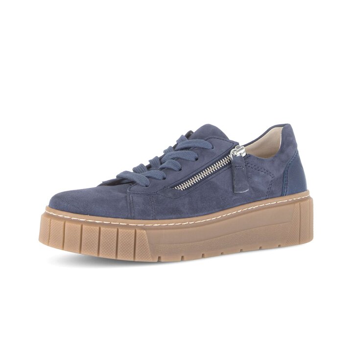Lage sneaker blauw #2