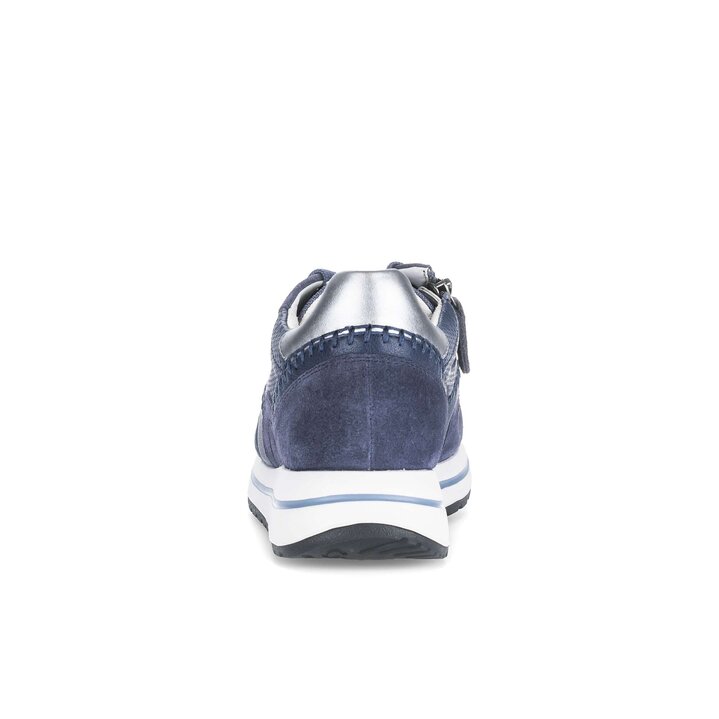 Lage sneaker blauw #3