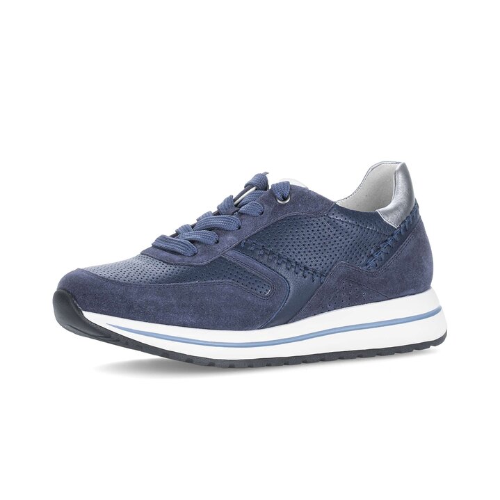 Lage sneaker blauw #2