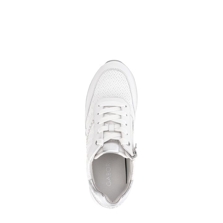 Sneaker low vit #5