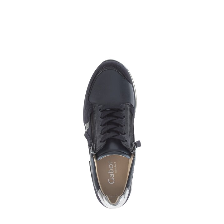 Sneakers basse blu #5