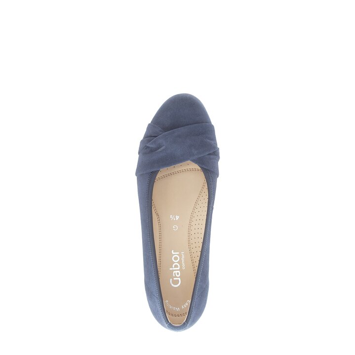 Sportliche Ballerina blau #5