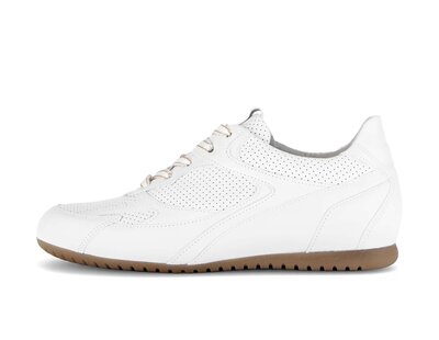 Lage sneaker wit