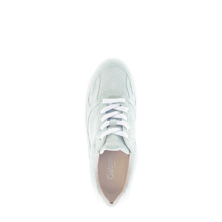 Lage sneaker blauw #5