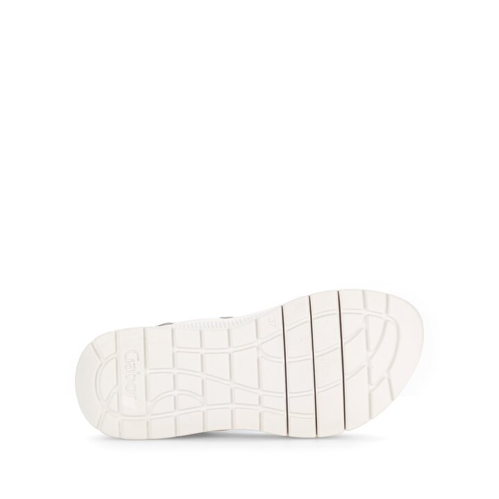 Sandale à plateforme crème #4