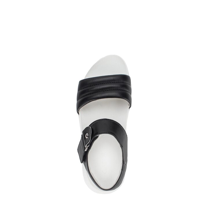 Platåsandaler svart #5