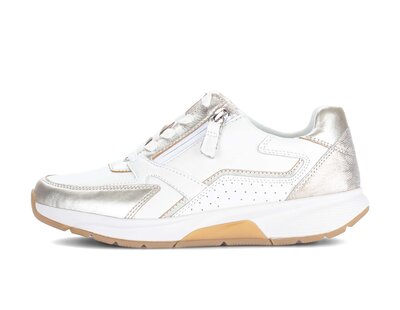 Lage sneaker wit