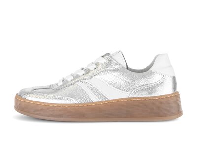 Sneaker low silber