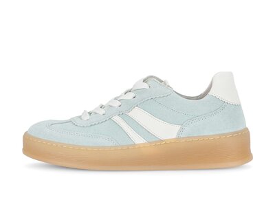 Lage sneaker blauw