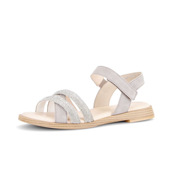 Sandal met riempjes grijs #2