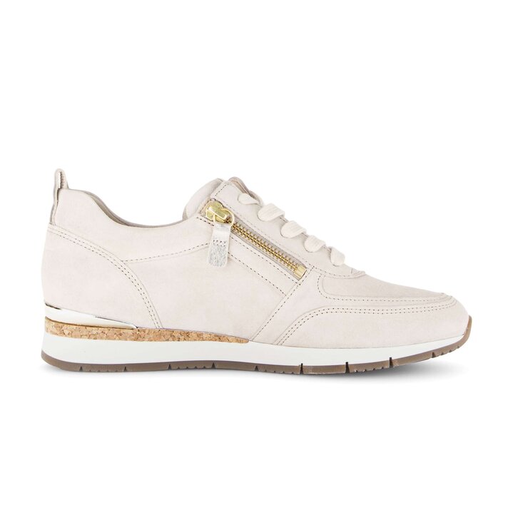 Sneakers basse beige #1