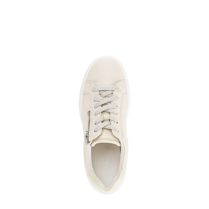 Lage sneaker beige #5