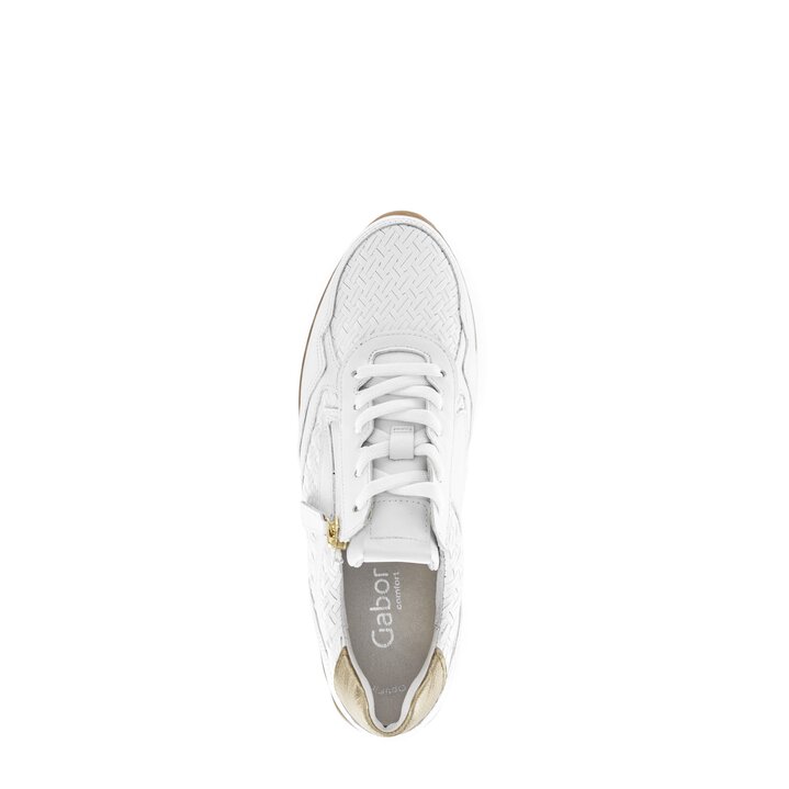 Sneaker low vit #5