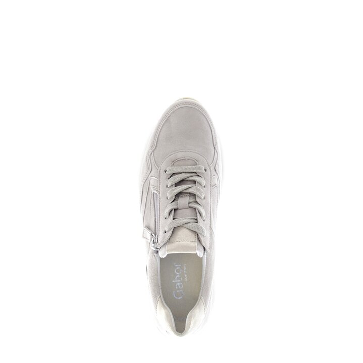 Lage sneaker grijs #5