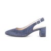 Slingpumps blau