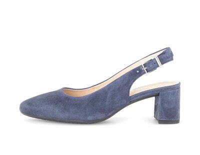 Slingpumps blau