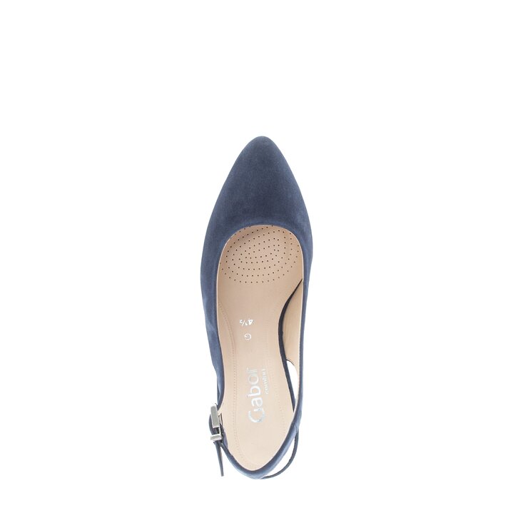 Slingpumps blau #5