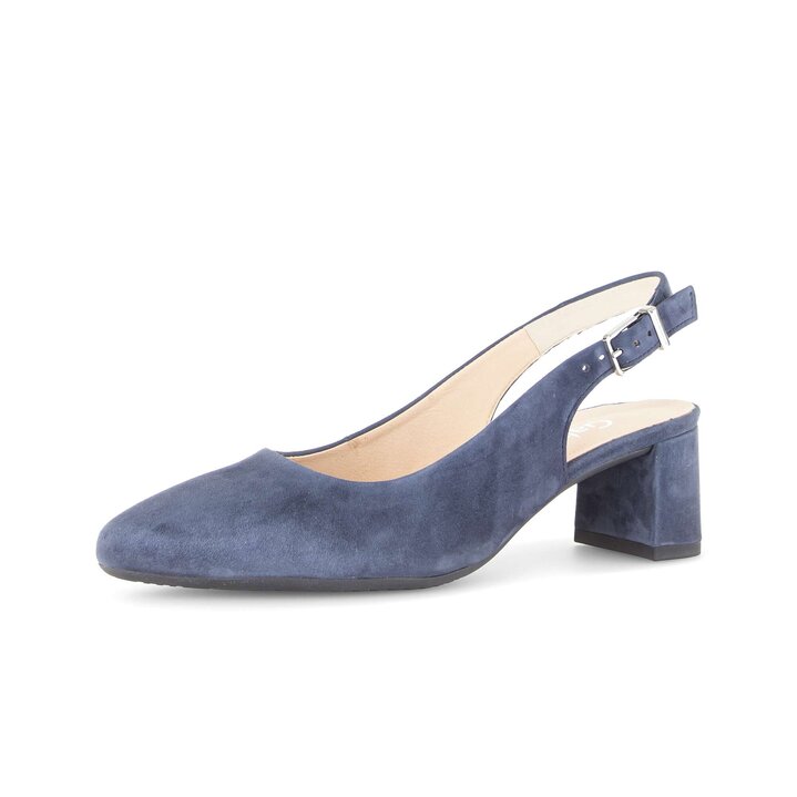 Slingpumps blau #2