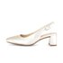 Sling-back goud
