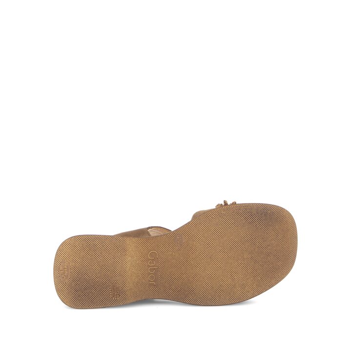 Sandal met riempjes bruin #4