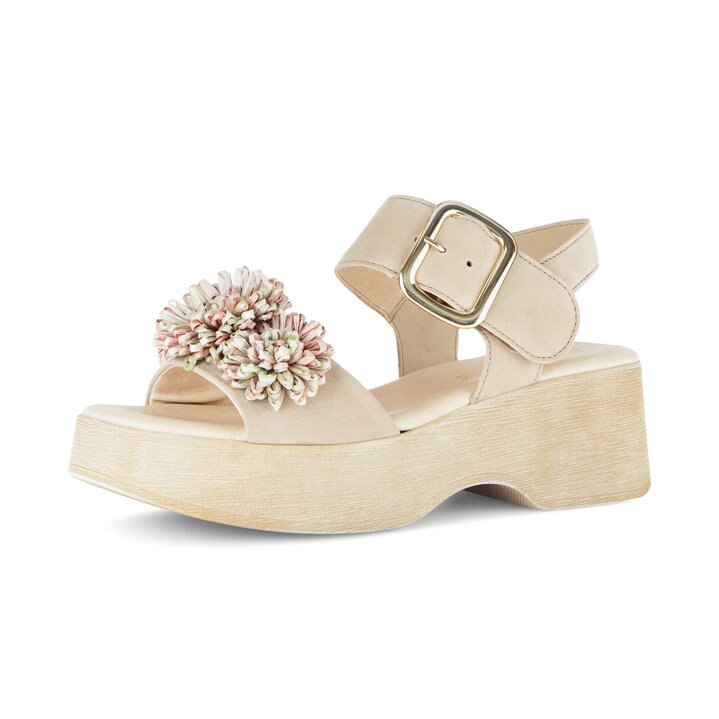 Sandale à bride beige #2