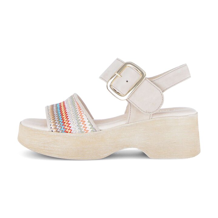 Sandal met riempjes multicolour #0