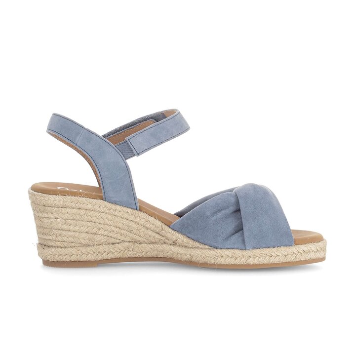 Keilsandalette blau #1