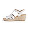 Keilsandalette weiß