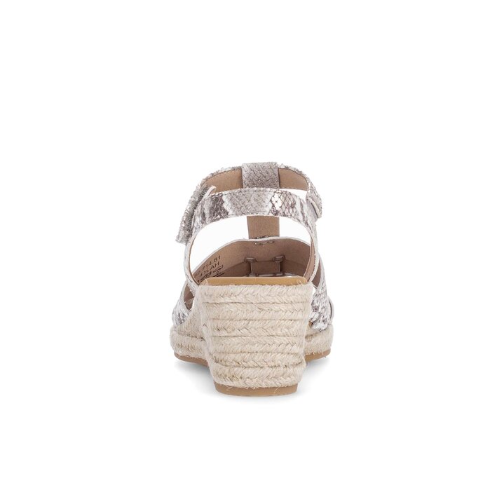 Keilsandalette beige #3