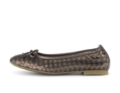 Eleganter Ballerina braun