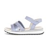 Sandal met riempjes blauw