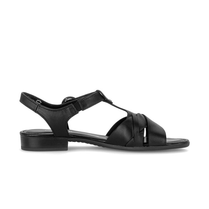 Riemchensandale schwarz #1