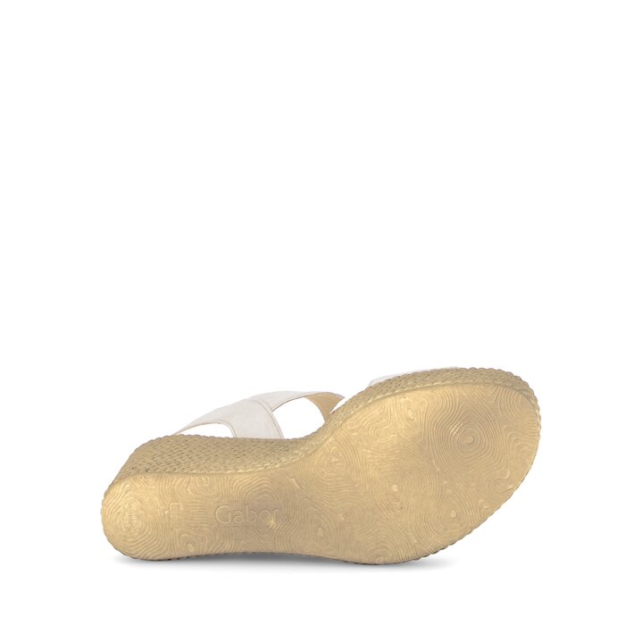 Keilsandalette beige #4