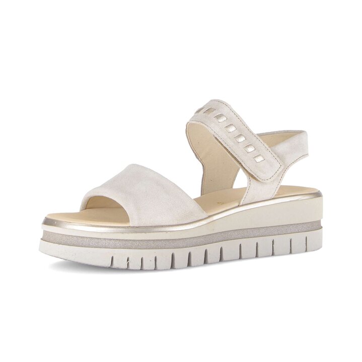 Sandal met riempjes beige #2