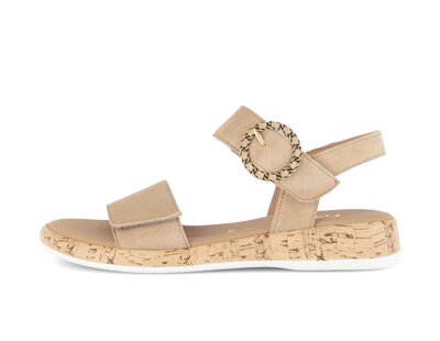 Riemchensandale braun