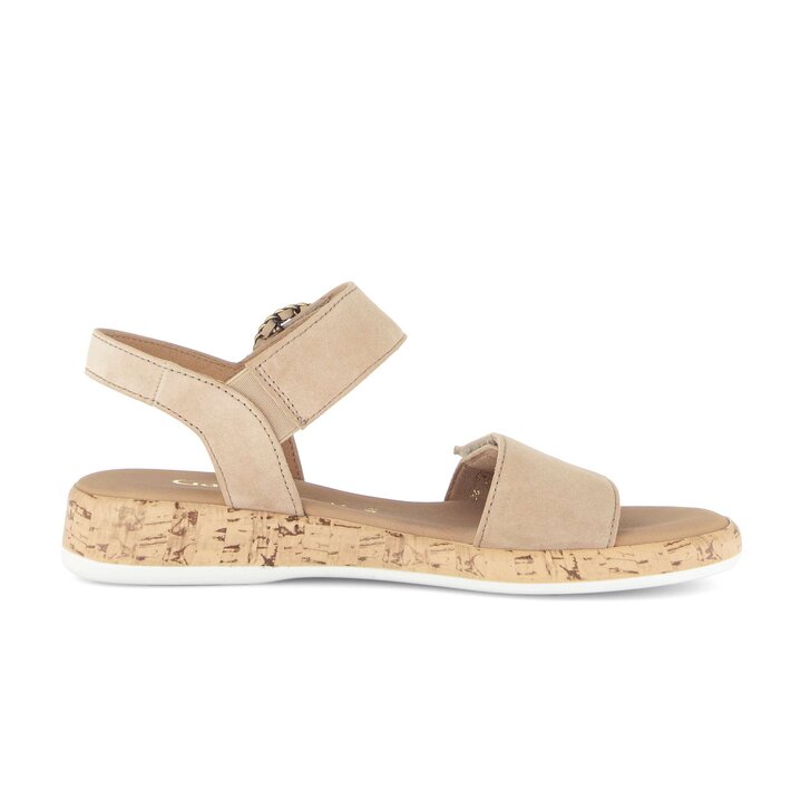 Sandale à bride marron #1