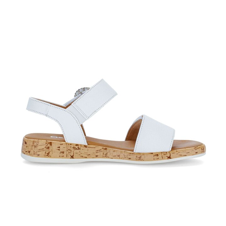 Sandal met riempjes wit #1