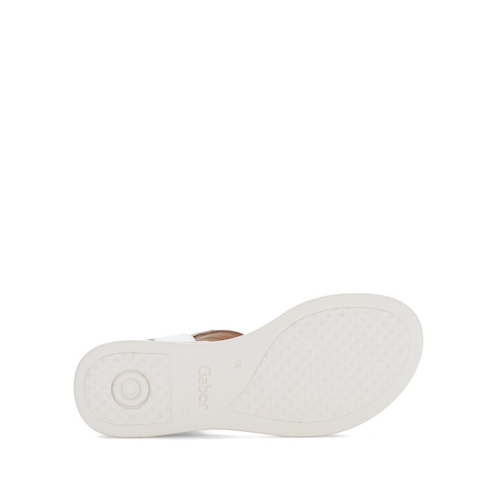 Sandal met riempjes wit #4