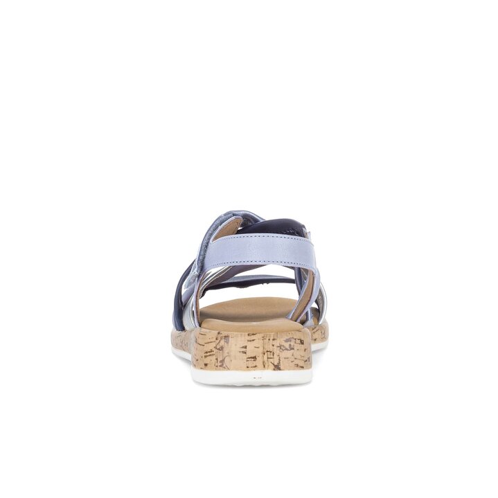Sandale à bride bleu #3